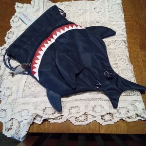 Cat and Jack child's shark backpack